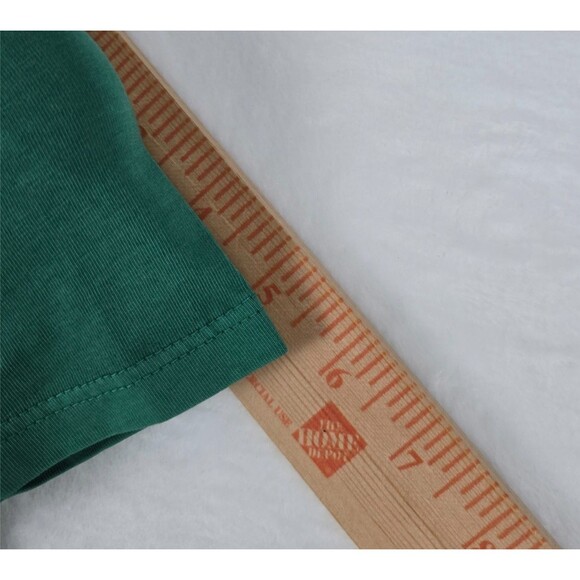 Madewell Slim Shrunken Tee Green XXS 100% Cotton Essential Lightweight Crew - Picture 10 of 12